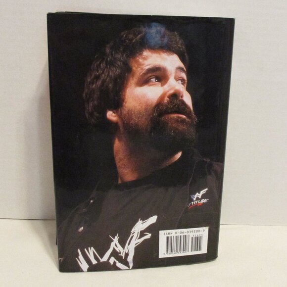 WWE Vintage 2001 Mick Foley Is Good Medium Black White Graphic Wrestling Book - Picture 2 of 7